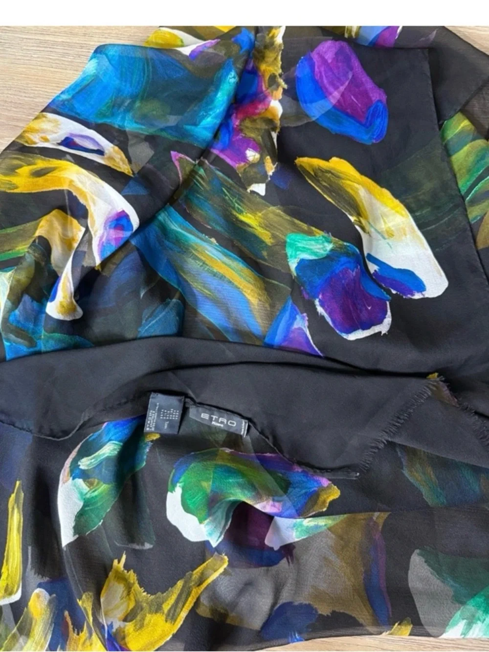 Etro 100% Silk Scarf
